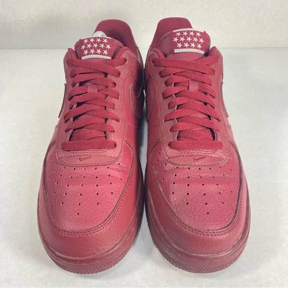 Nike Air Force 1 Low Team Red Sneakers Shoes AA4083-600; Men’s Sz 9 — Excellent! - Picture 8 of 15